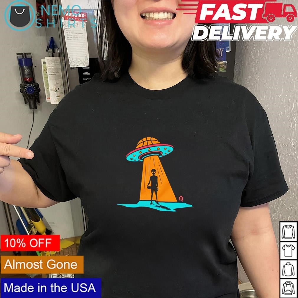 Victor Wembanyama Fiesta alien landing shirt
