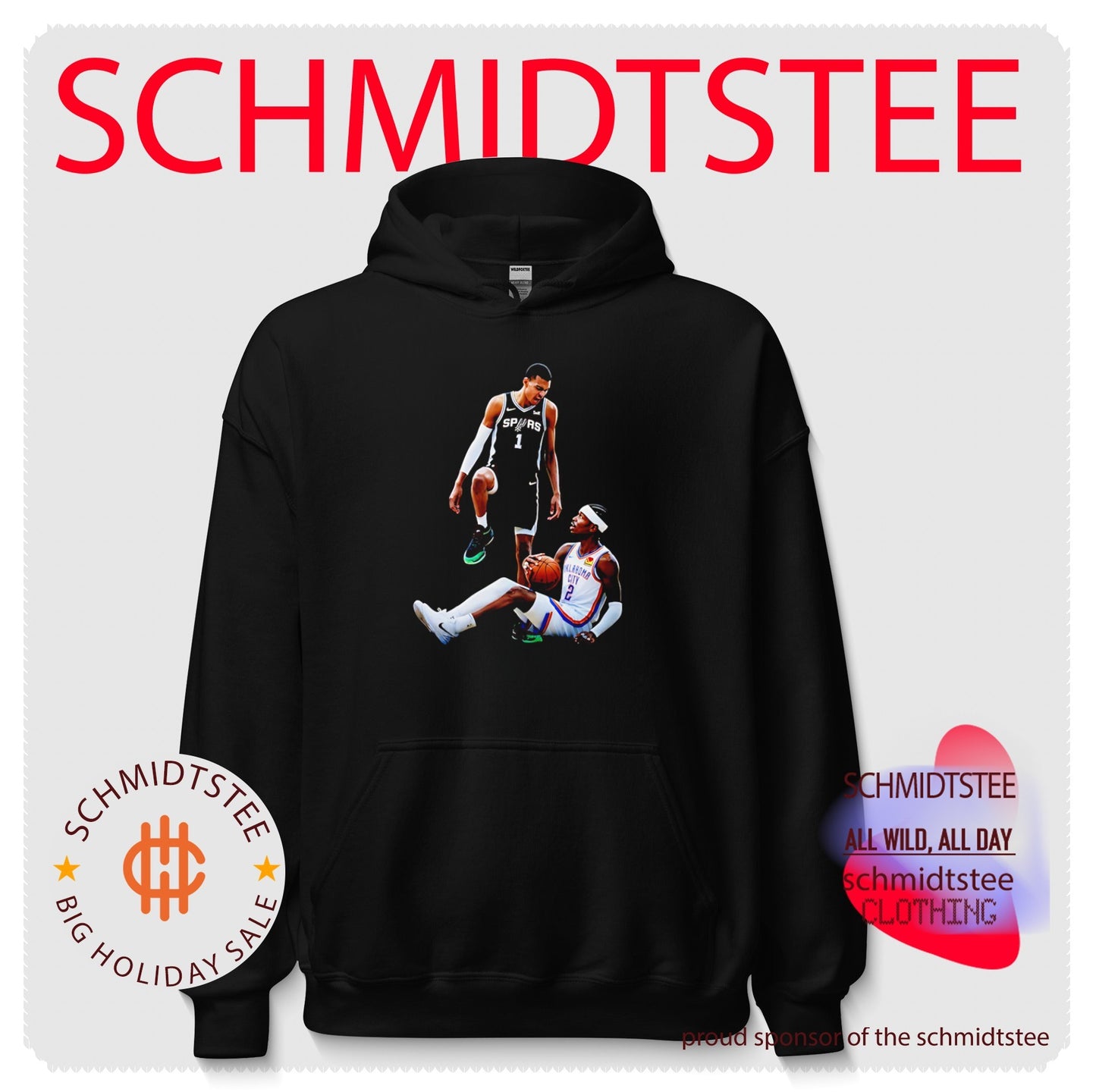 Victor Wembanyama Spurs Basketball vs SGA graphic shirt