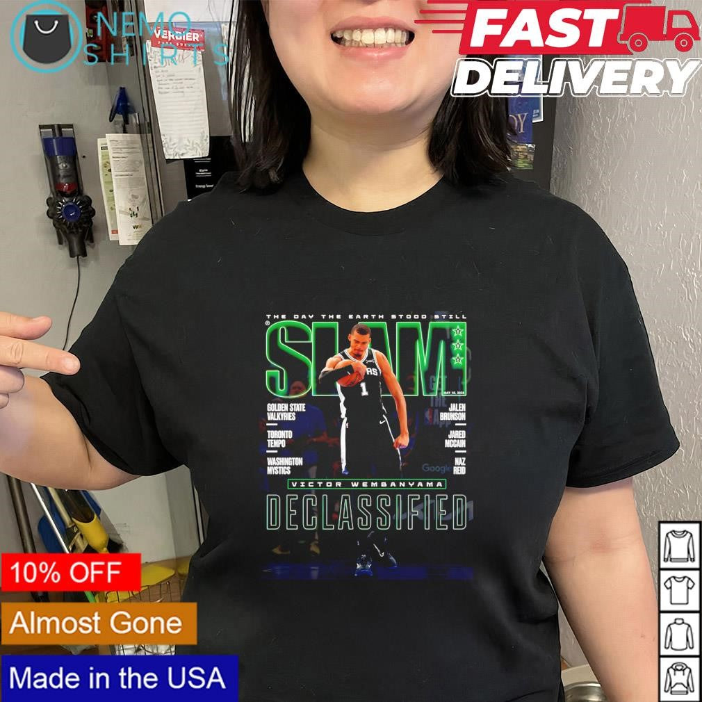 Victor Wembanyama declassified the day the earth stood still shirt