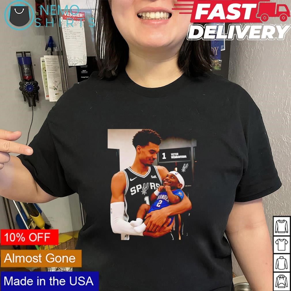 Victor Wembanyama holding Alexander baby funny shirt