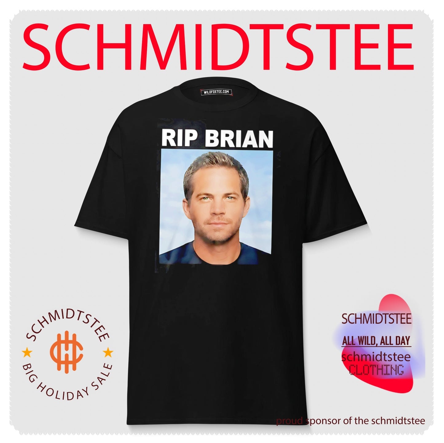 Vin Diesel RIP Brian Shirt