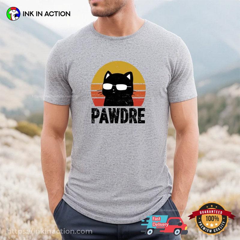 Vintage Pawdre Cat Dads T-shirt