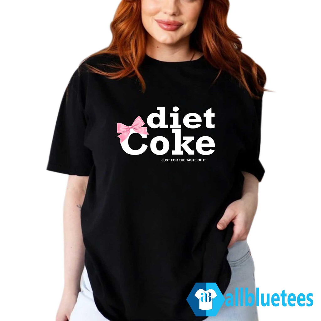 Viral Pink Diet Coke Just For The Taste Of It Shirt