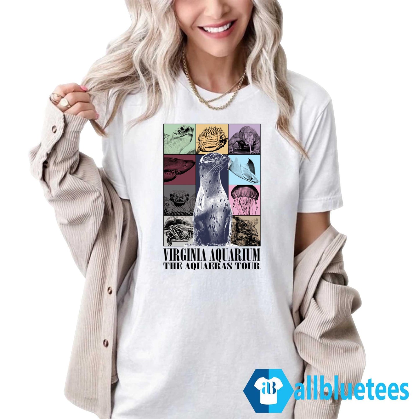 Virginia Aquarium The Aquaeras Tour Shirt