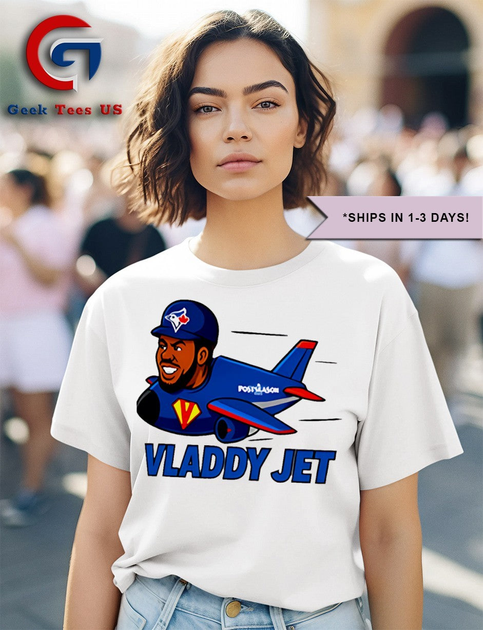 Vladdy Jet Vladimir Guerrero Jr Toronto Blue Jays baseball shirt