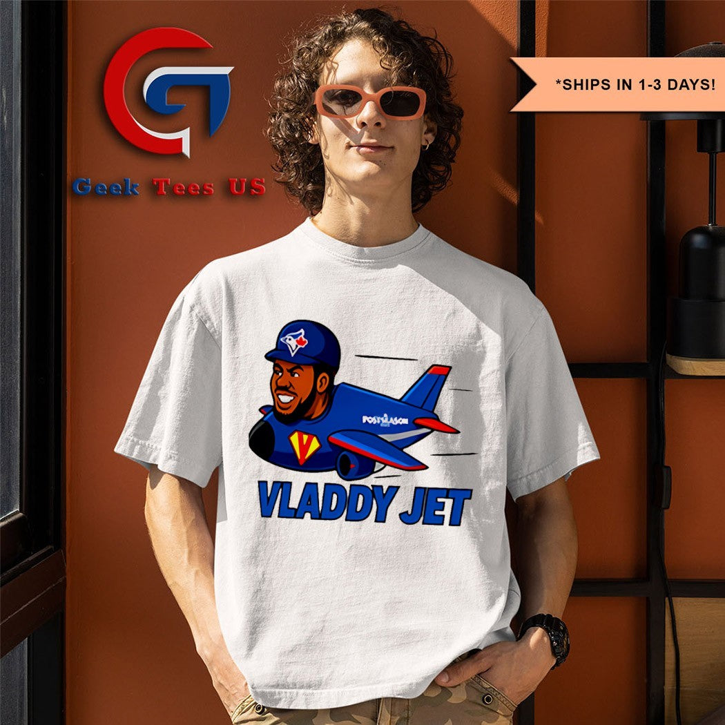 Vladdy Jet Vladimir Guerrero Jr Toronto Blue Jays baseball shirt