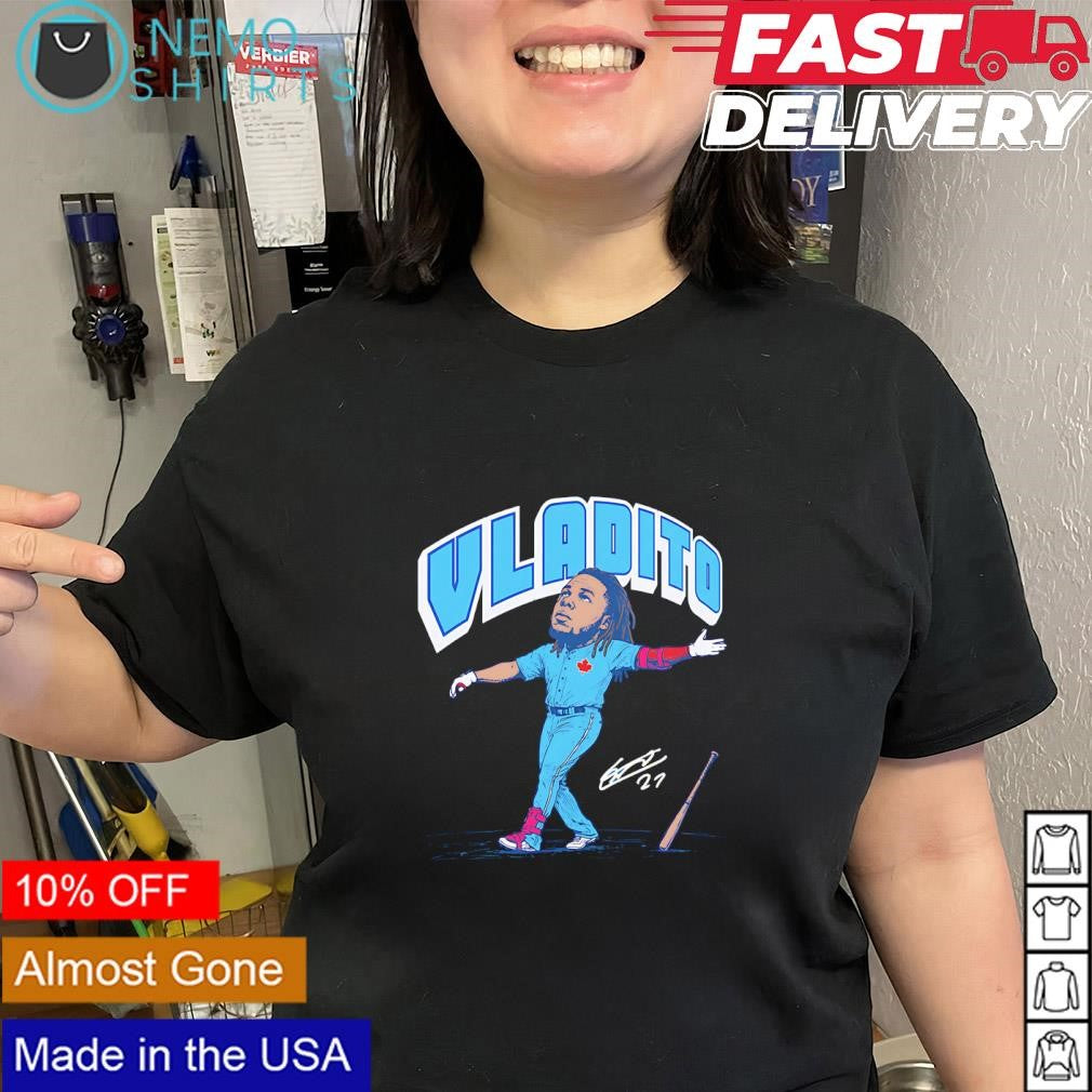 Vladimir Guerrero Jr. Royal Vladito Toronto Blue Jays player signature shirt