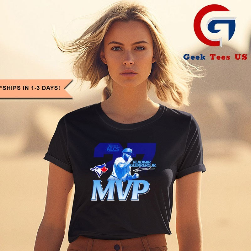 Vladimir Guerrero Jr. Toronto Blue Jays 2025 American League Championship Series MVP shirt