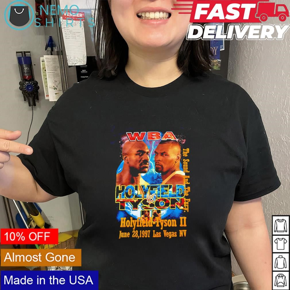 WBA Heavyweight Championship fight between Evander Holyfield and Mike Tyson shirt