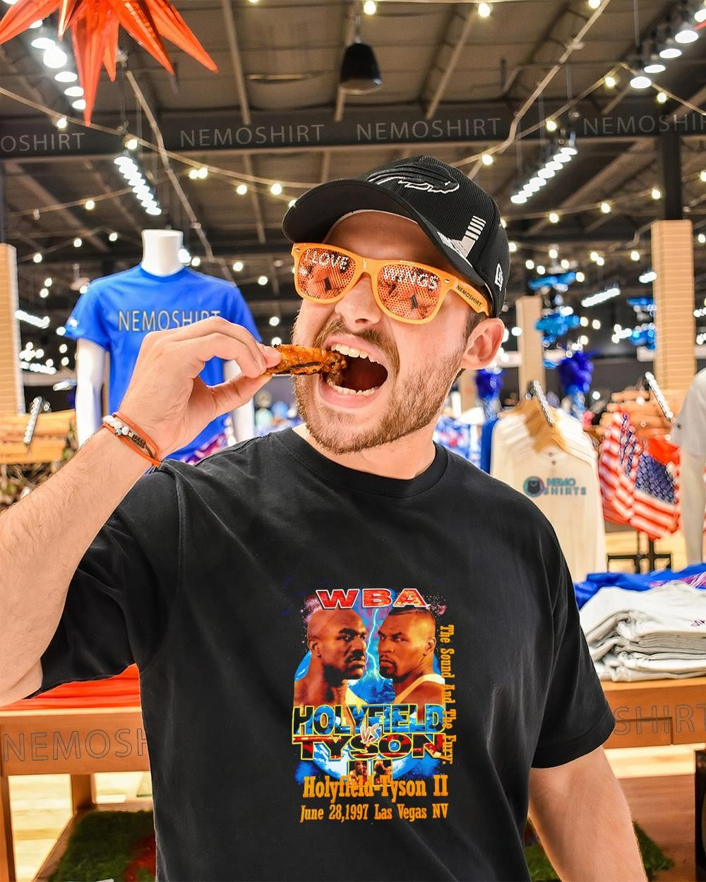 WBA Heavyweight Championship fight between Evander Holyfield and Mike Tyson shirt