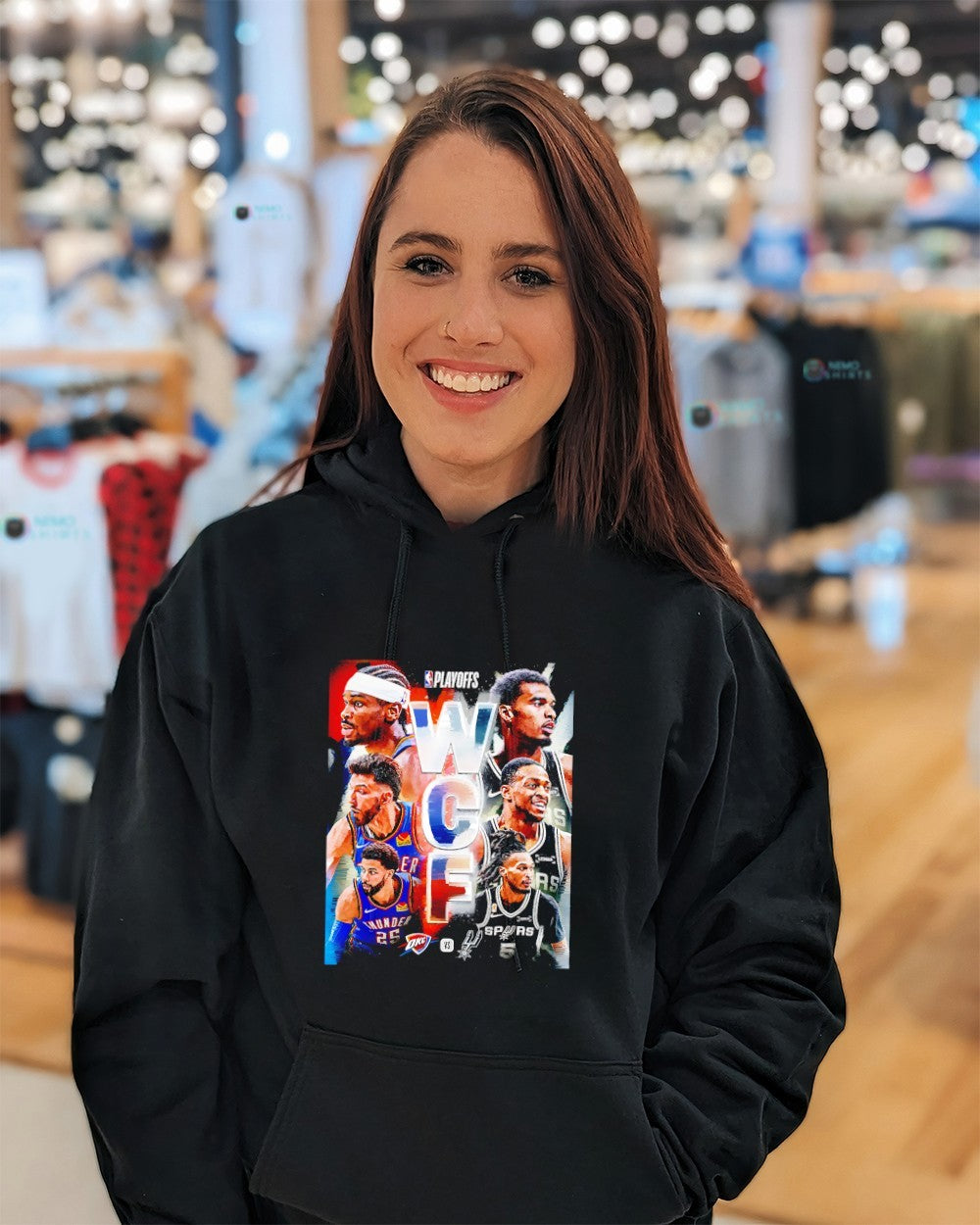 WCF Playoff 2026 NBA Western Conference Finals Thunder vs Spurs shirt