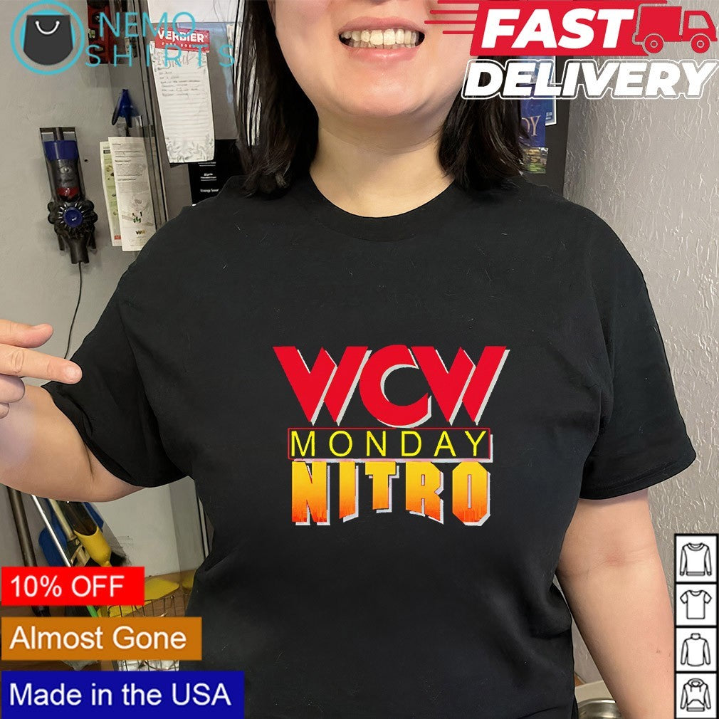 WCW World Championship Wrestling Monday Nitro shirt