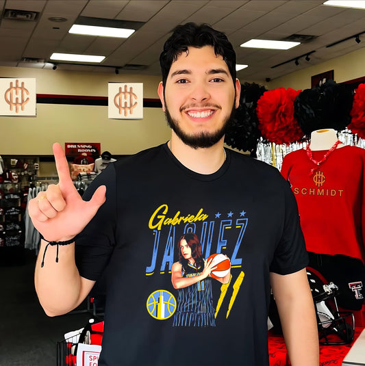 WNBA Gabriela Jaquez number 11 illustration shirt
