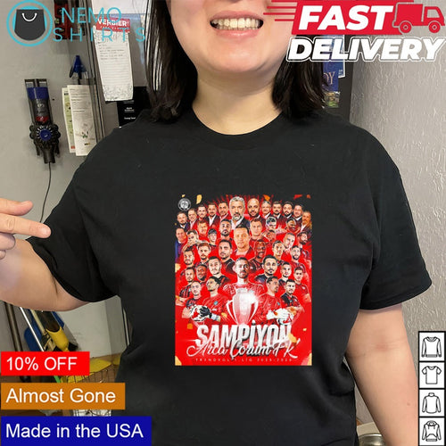 Arca Corum FK Sampiyon 2025 2026 players graphic shirt
