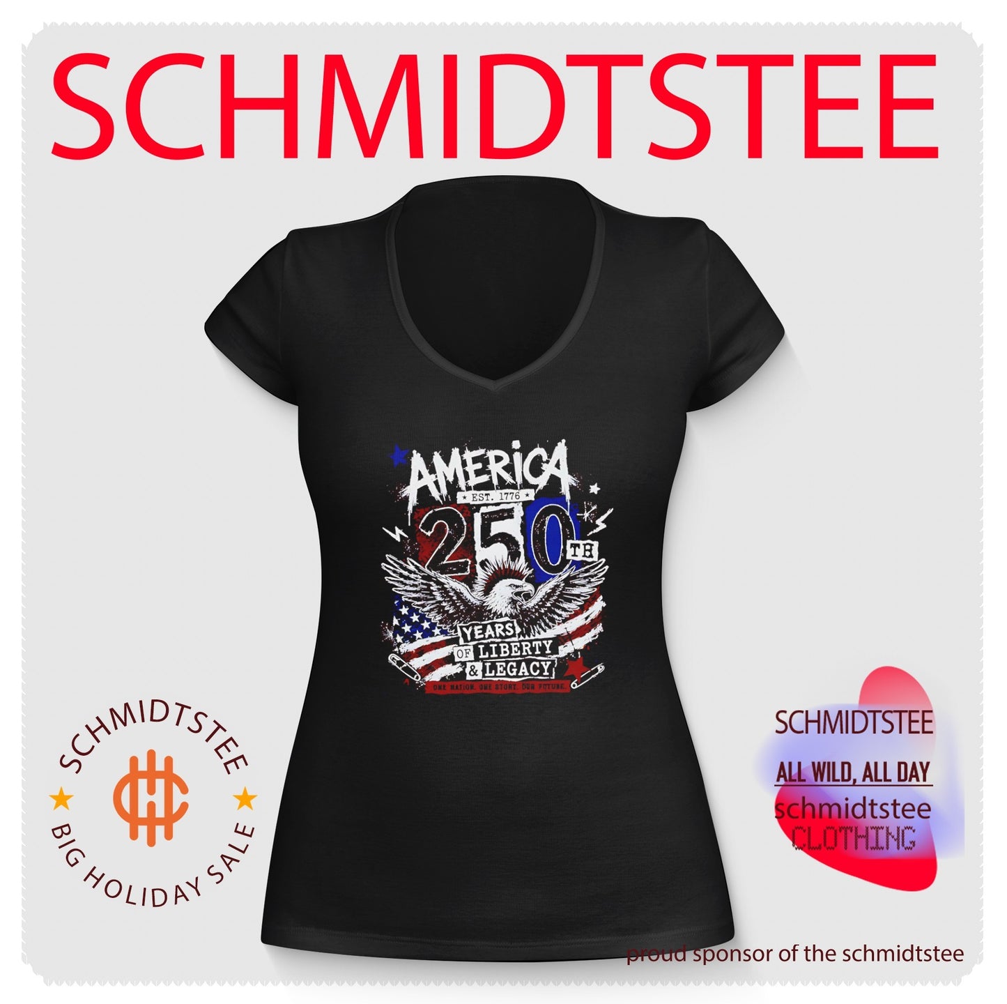 America 250th Anniversary Eagle 250th years of Liberty and Legacy shirt