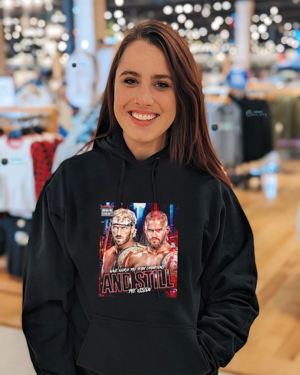 WWE world tag team champions And Still the Vision Saturday Nights Main Event shirt