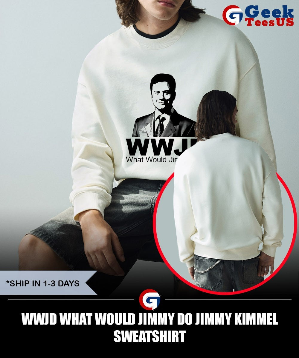 WWJD What Would Jimmy Do Jimmy Kimmel shirt