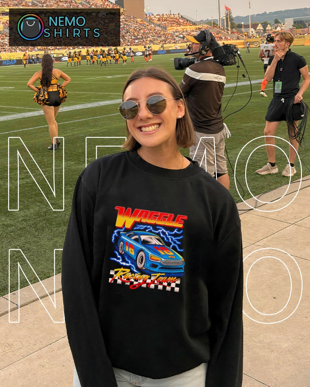 Waggle racing team shirt