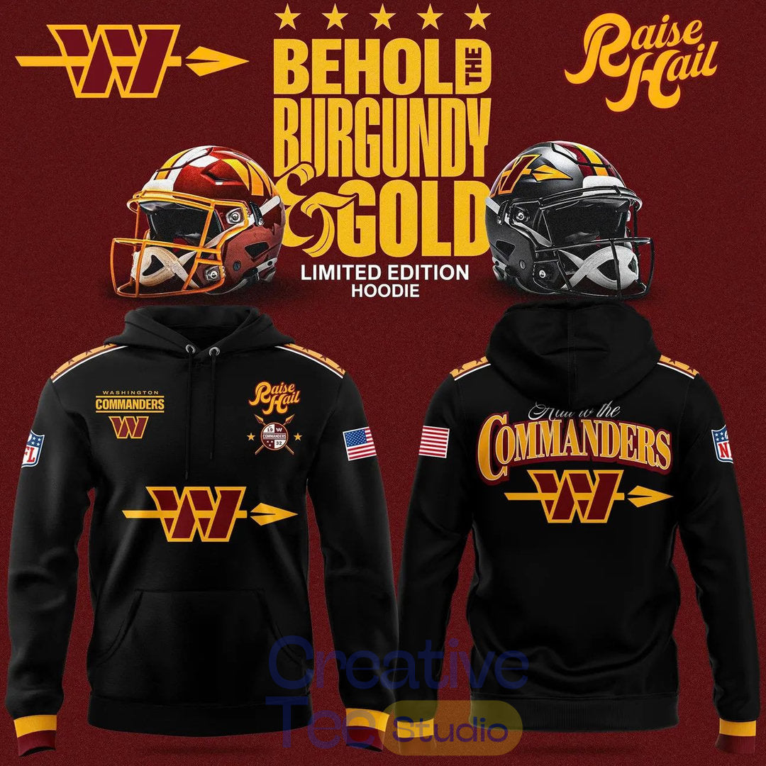 Washington Commanders “Be Hold The Burgundy” Special Hoodie