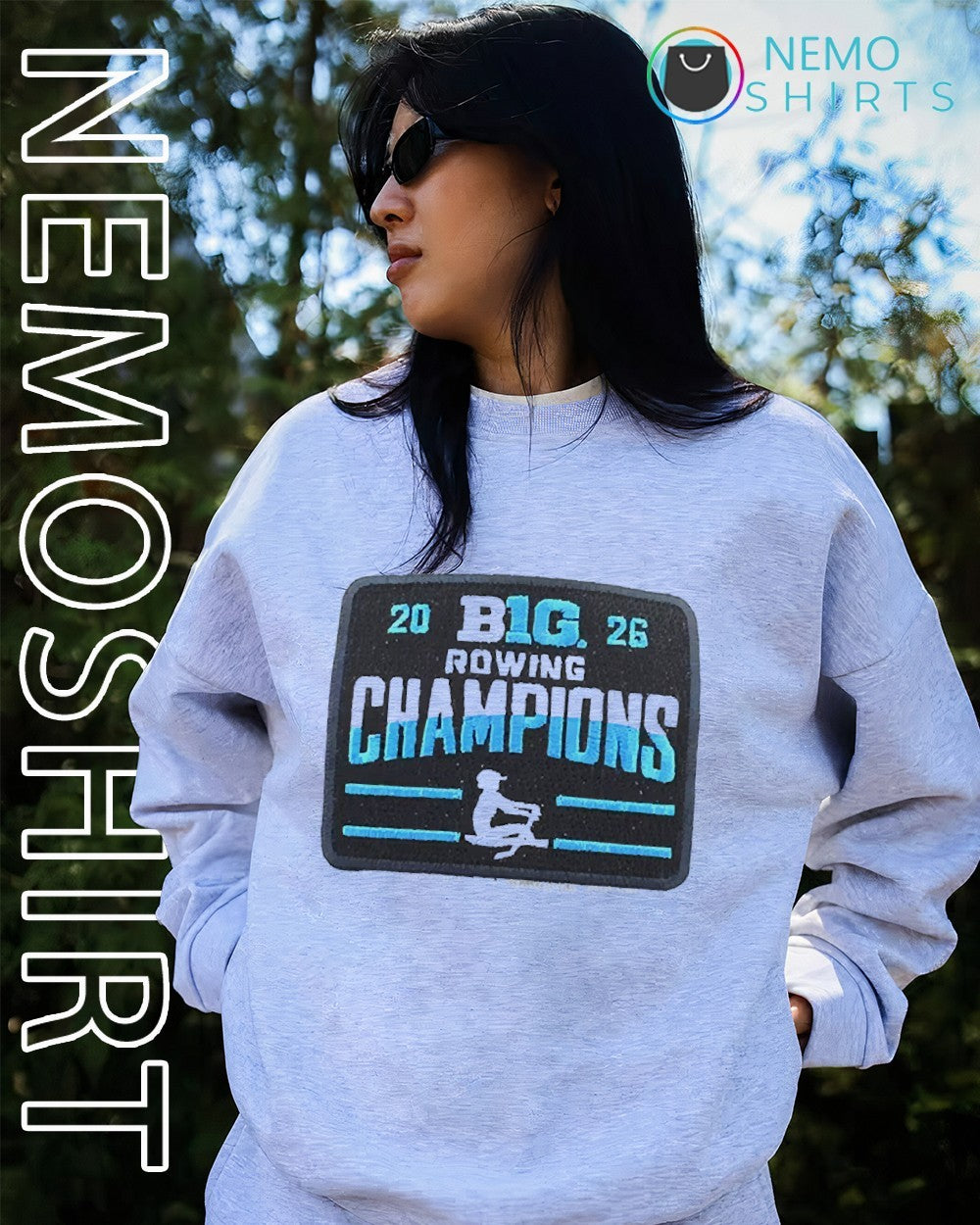 Washington Huskies 2026 Big Ten women’s rowing champions shirt