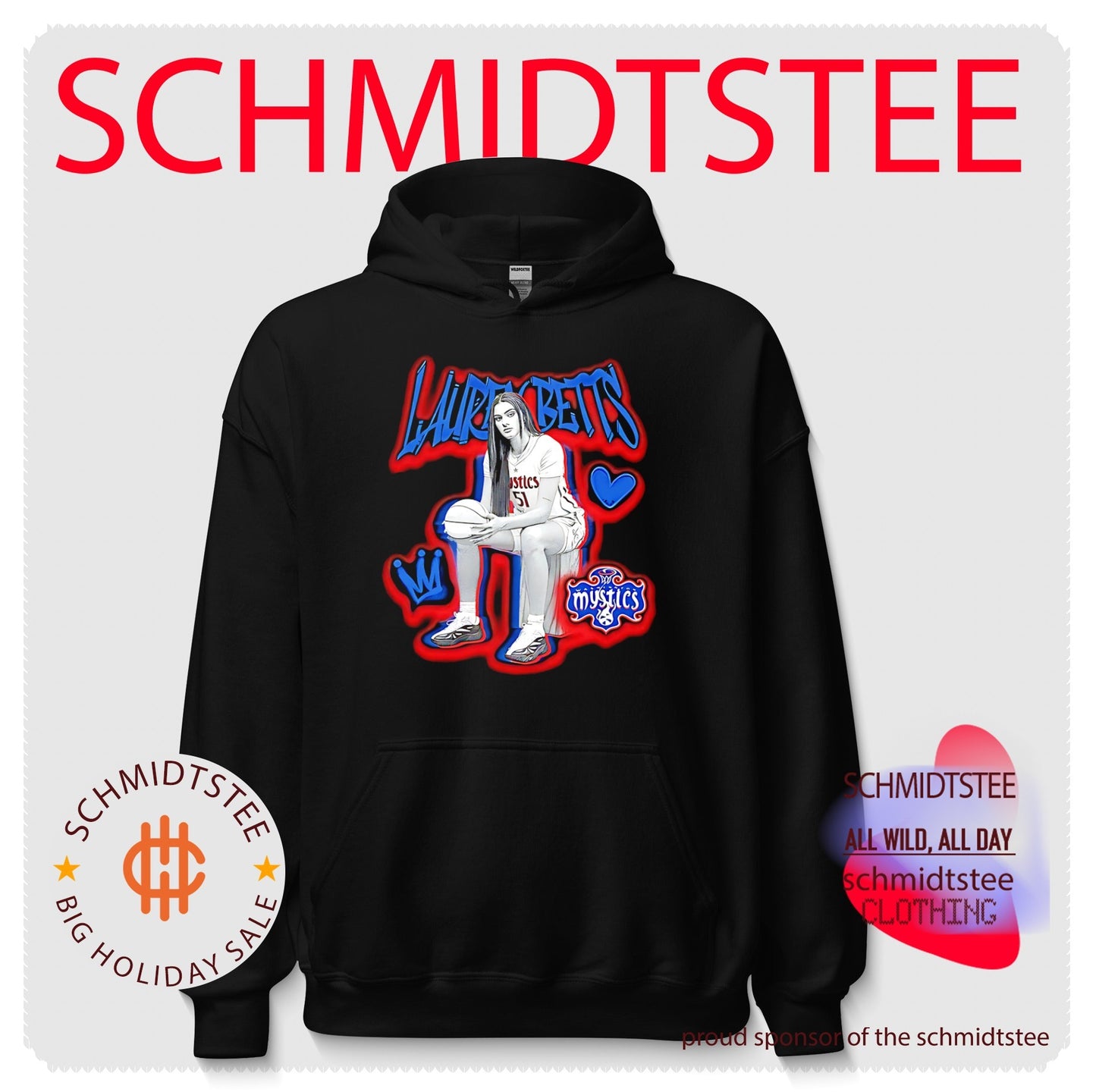 Washington Mystics Lauren Betts retro shirt
