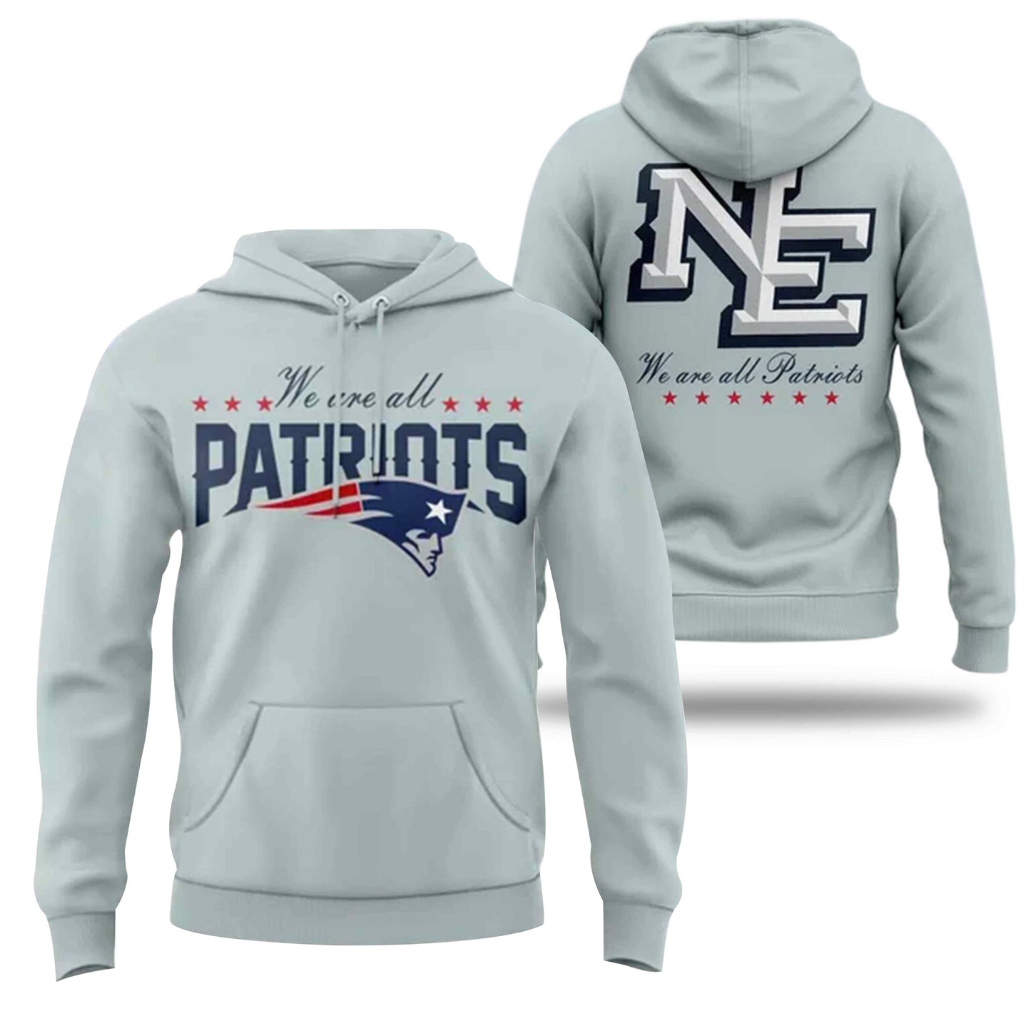 We Are All Patriots Nor’Ester Hoodie