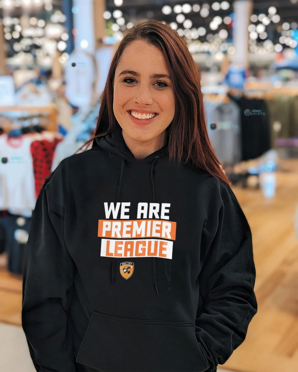 We are Premier league Hull City shirt
