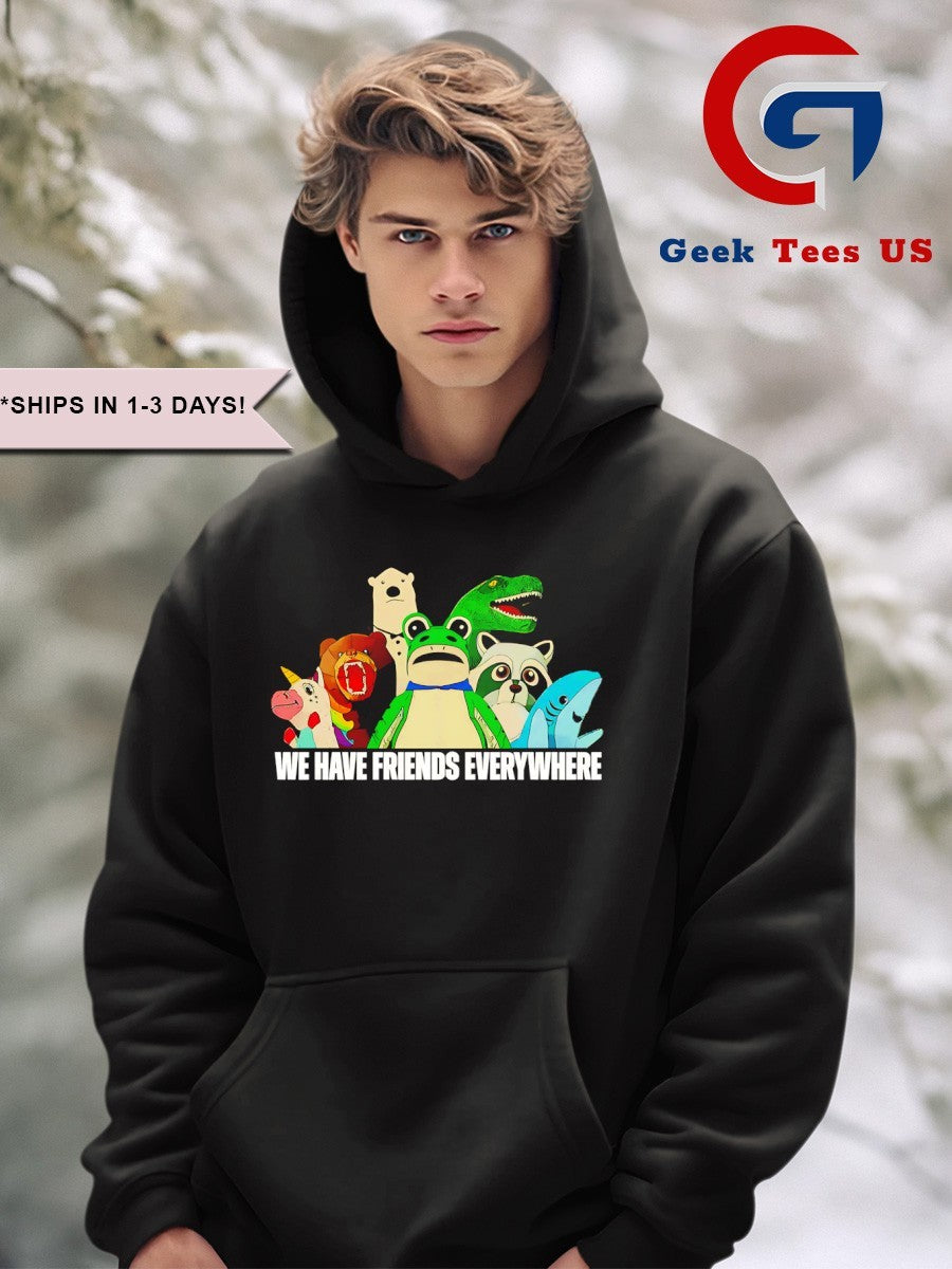 We have friends everywhere Portland Frog shirt