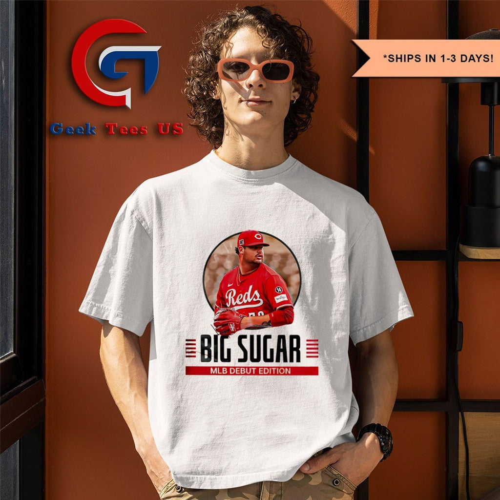 Welcome to The Show Zach Maxwell Big Sugar Cincinnati Reds baseball shirt