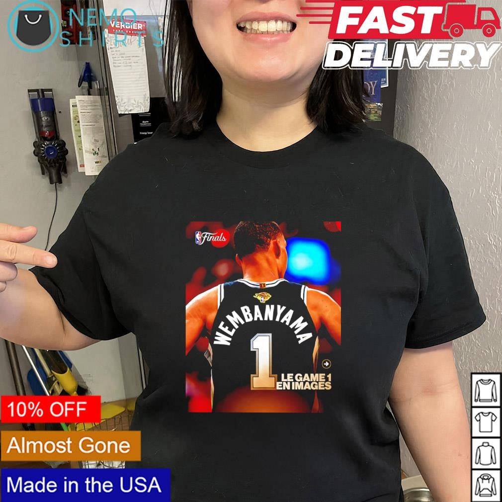 Wembanyama San Antonio Spurs jersey Le game 1 en images shirt