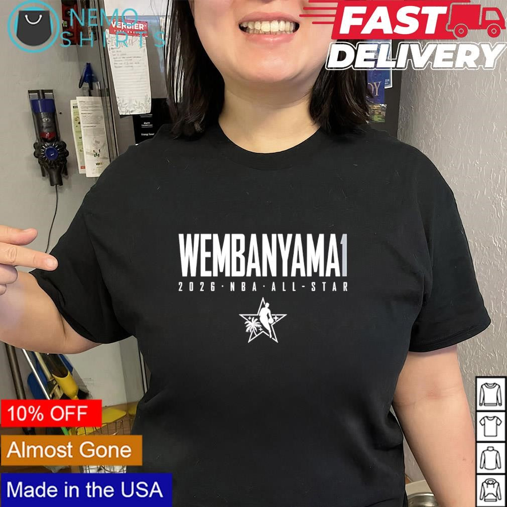 Wembanyama1 San Antonio Spurs 2026 NBA All-Star shirt