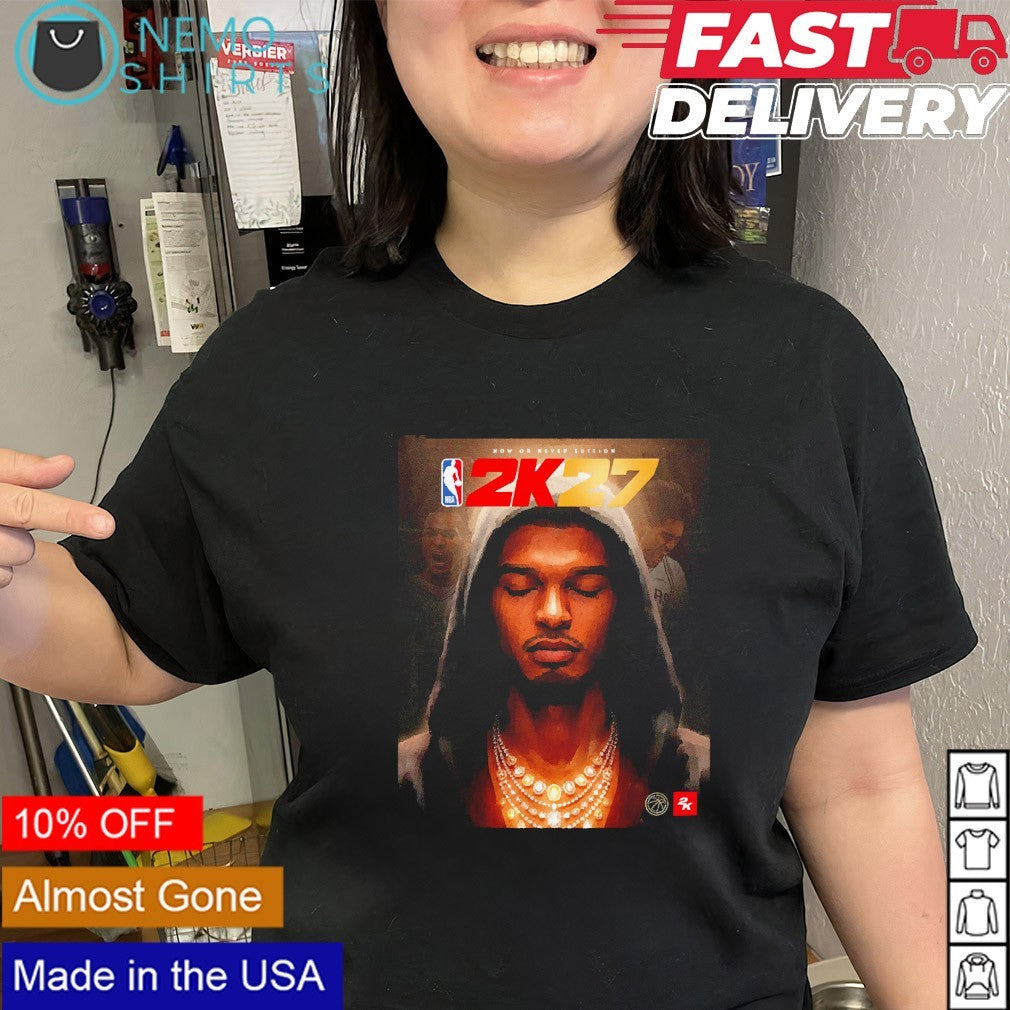 Wemby Castle and Harper NBA 2K27 shirt