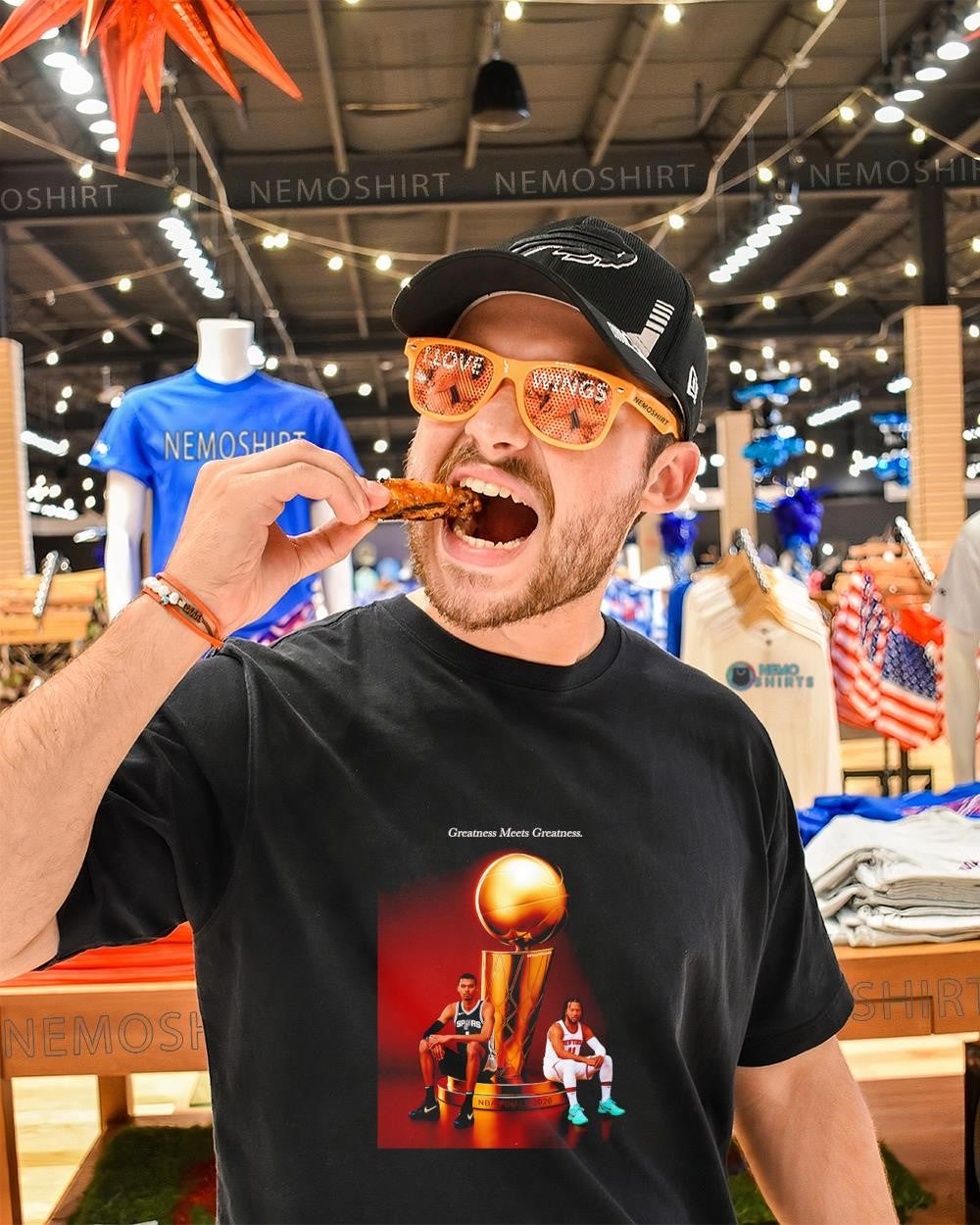 Wemby Spurs vs Brunson Knicks Greatness Meets Greatness NBA Finals 2026 trophy shirt