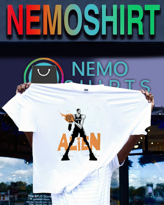 Wemby Wembanyama Alien San Antonio Spurs player shirt