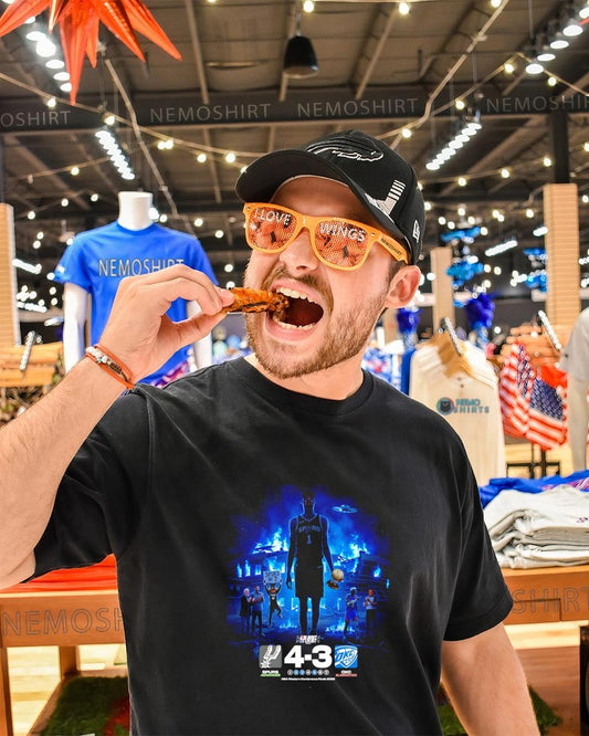 Wemby led Spurs advances 4-3 OKC eliminated in game 7 shirt