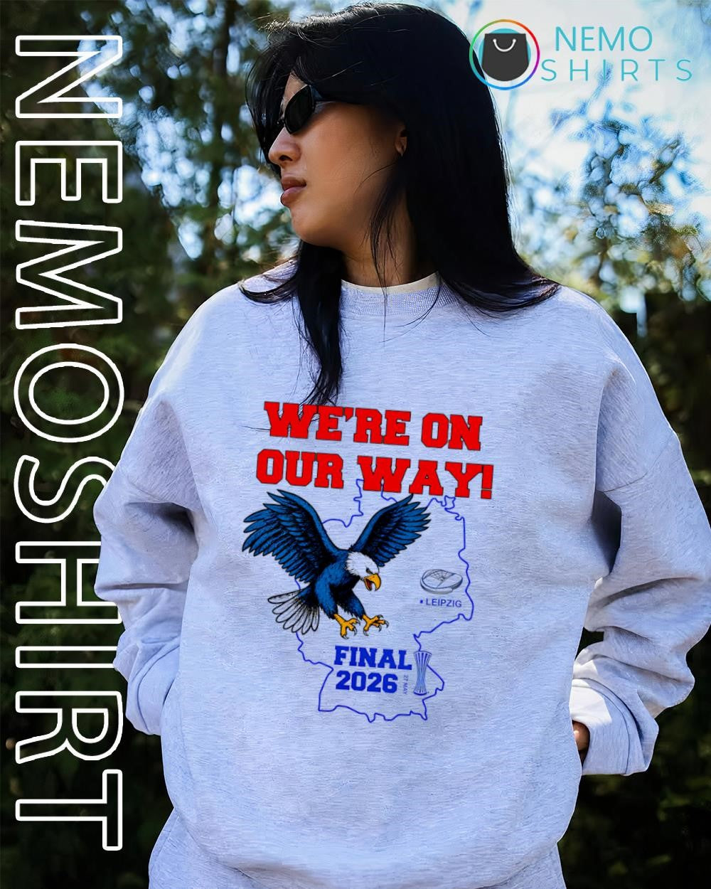 We’re On Our Way final 2026 eagle shirt