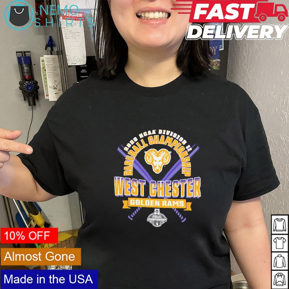 West Chester Golden Rams 2026 NCAA DII baseball championship shirt