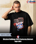 Western Bulldogs 2025 Footscray Abstract logo shirt