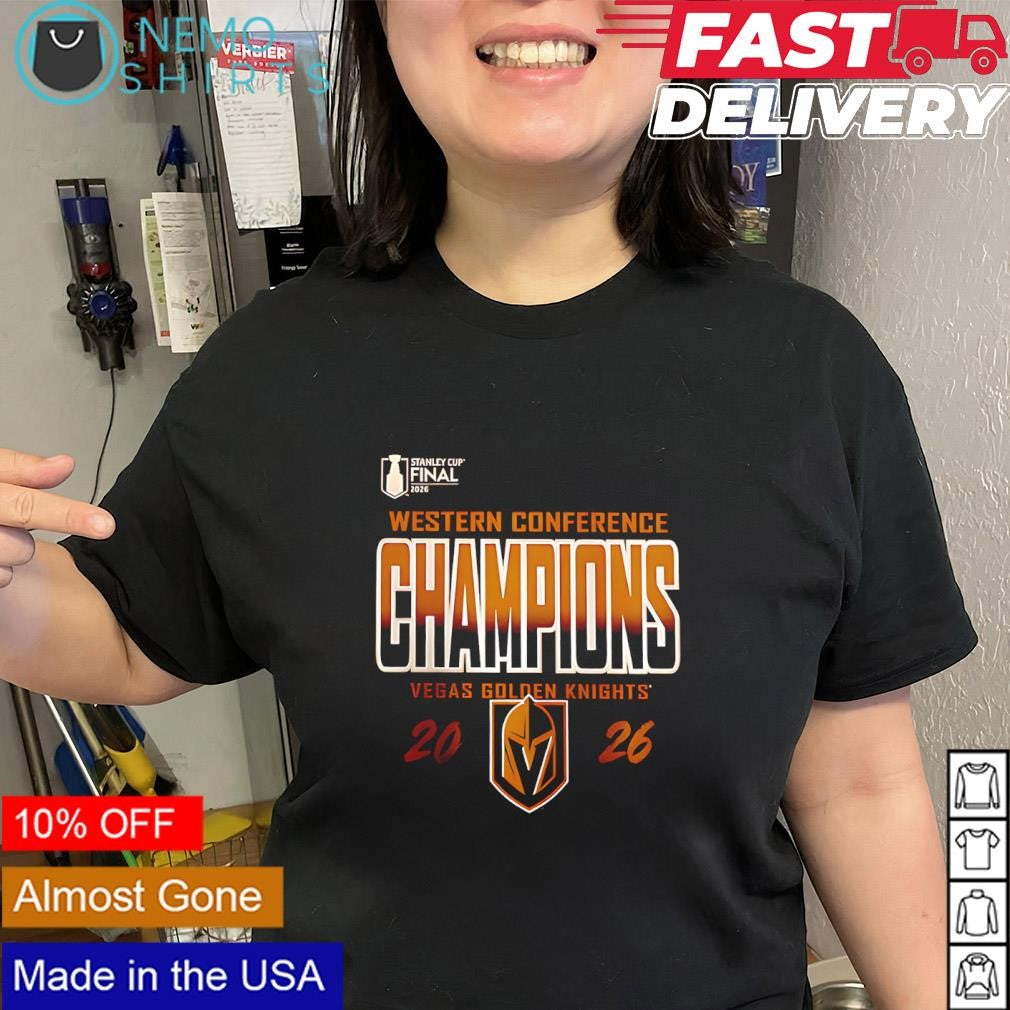 Western Conference Champions Vegas Golden Knights 2026 logo shirt