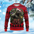 Mike Tyson Everyone Has A Plan Until They Get Punched In The Mouth Ugly Christmas Sweater