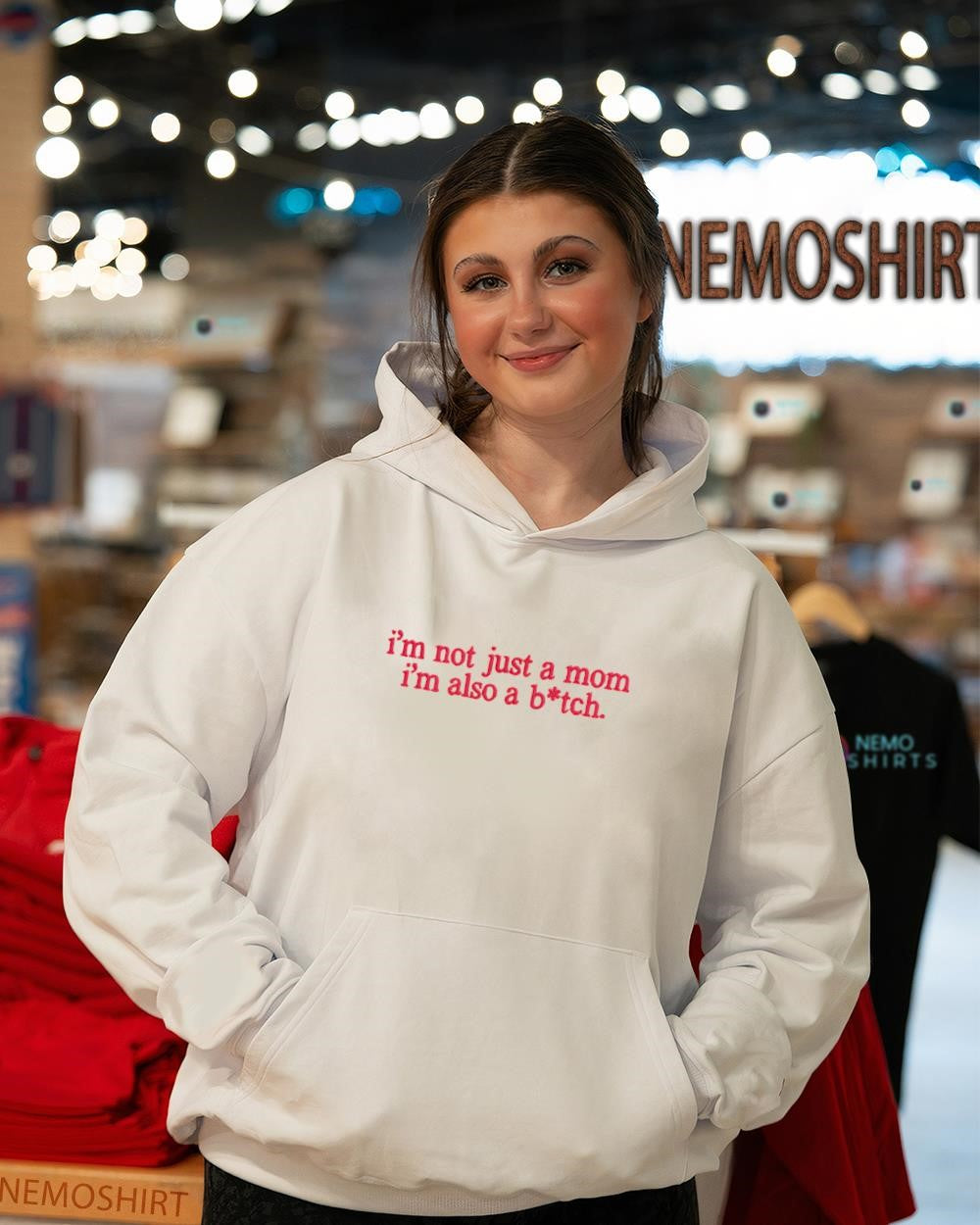 I’m not just a mom I’m also a b.tch text shirt