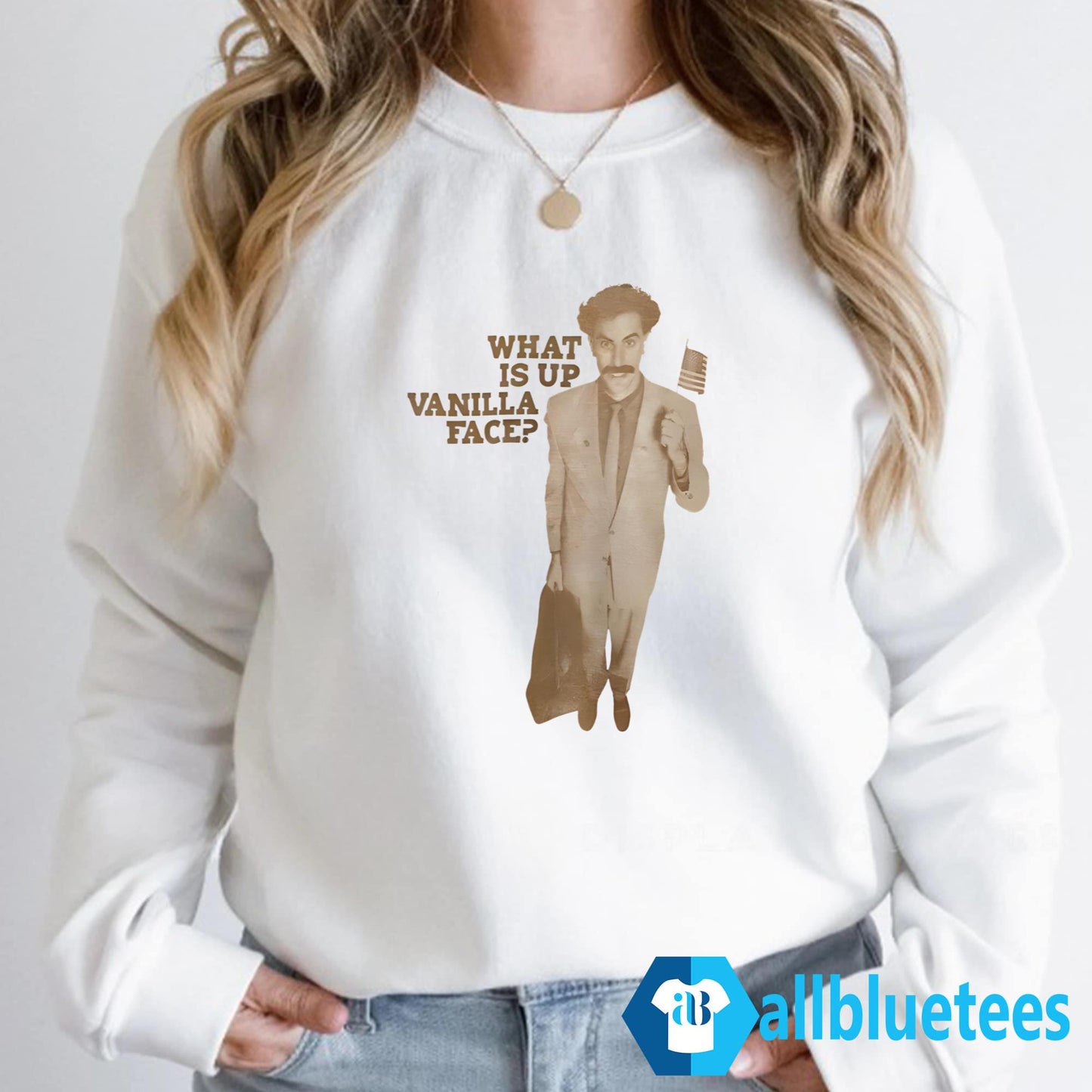 What Is Up Vanilla Face Shirt