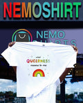 What queerness means to me LGBT pride rainbow shirt