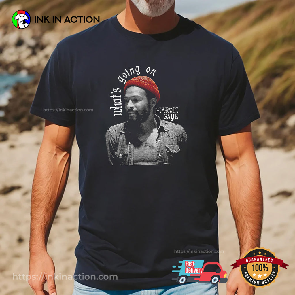What’s Going On Marvin Gaye Vintage Graphic T-shirt