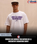 Where else would you rather be J.J. McCarthy signature shirt