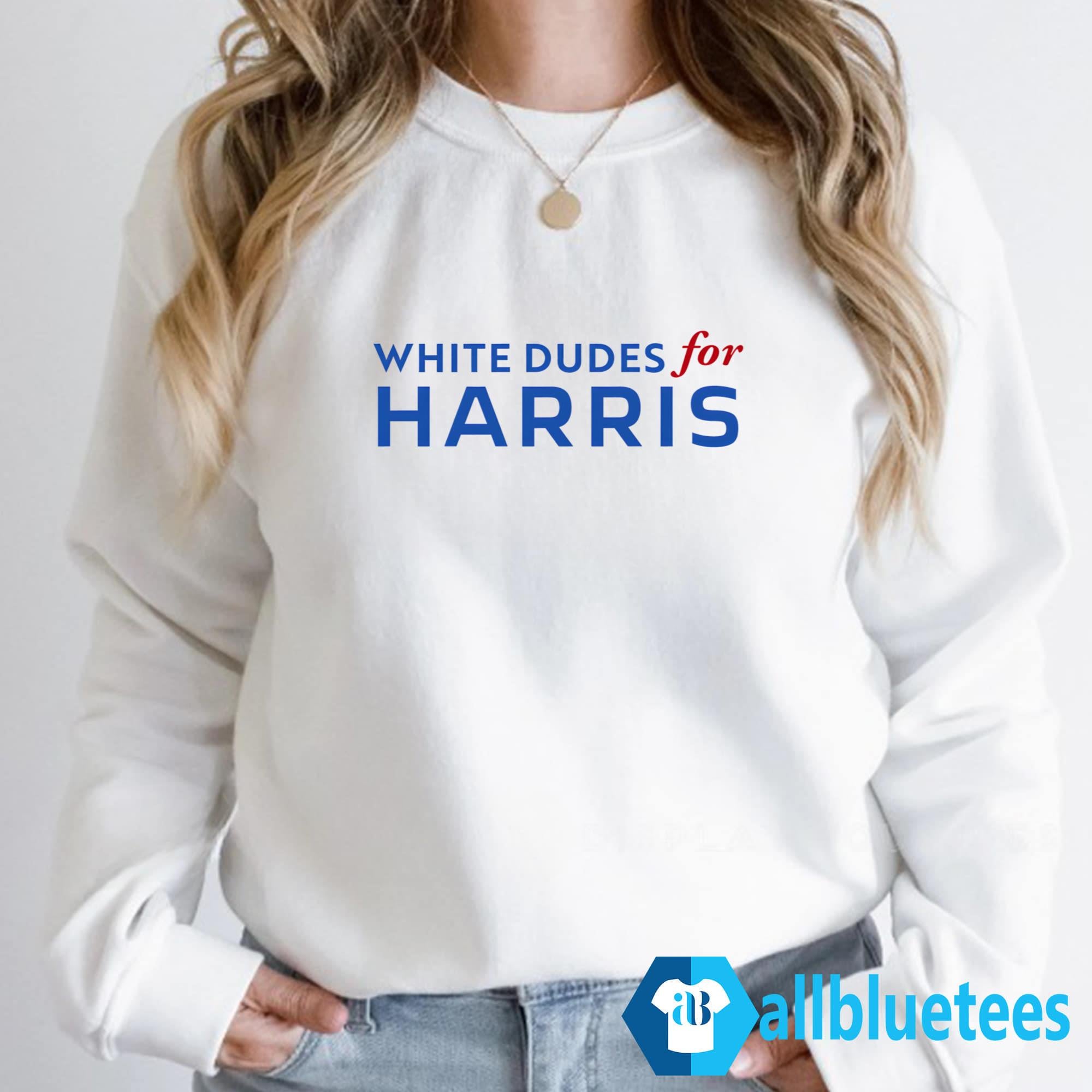 White Dudes For Harris Shirt