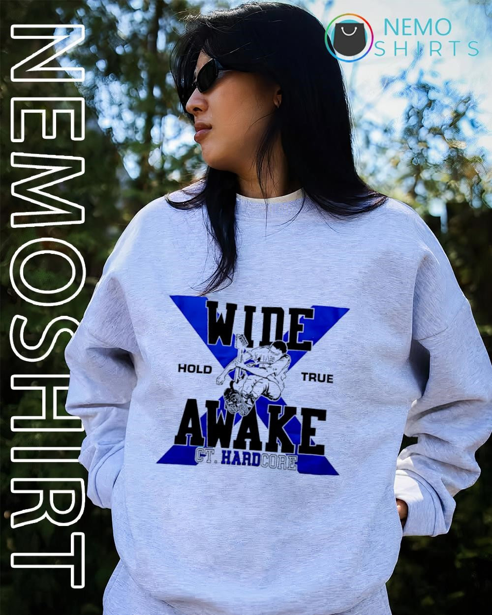 Wide Awake CT. Hardcore hold true cover shirt