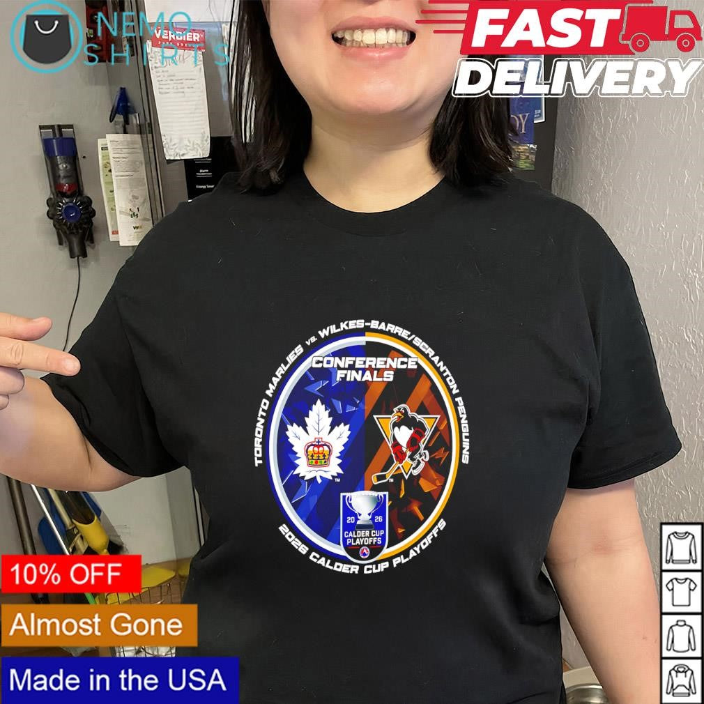 Wilkes-Barre Scranton Penguins vs Toronto Marlies 2026 Calder Cup Playoffs logo shirt