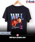 Will Byers graphic shirt