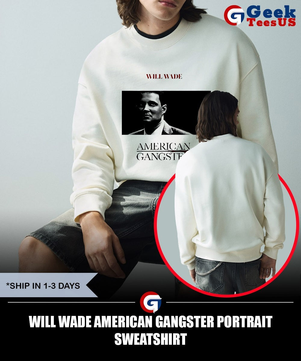 Will Wade American Gangster portrait shirt